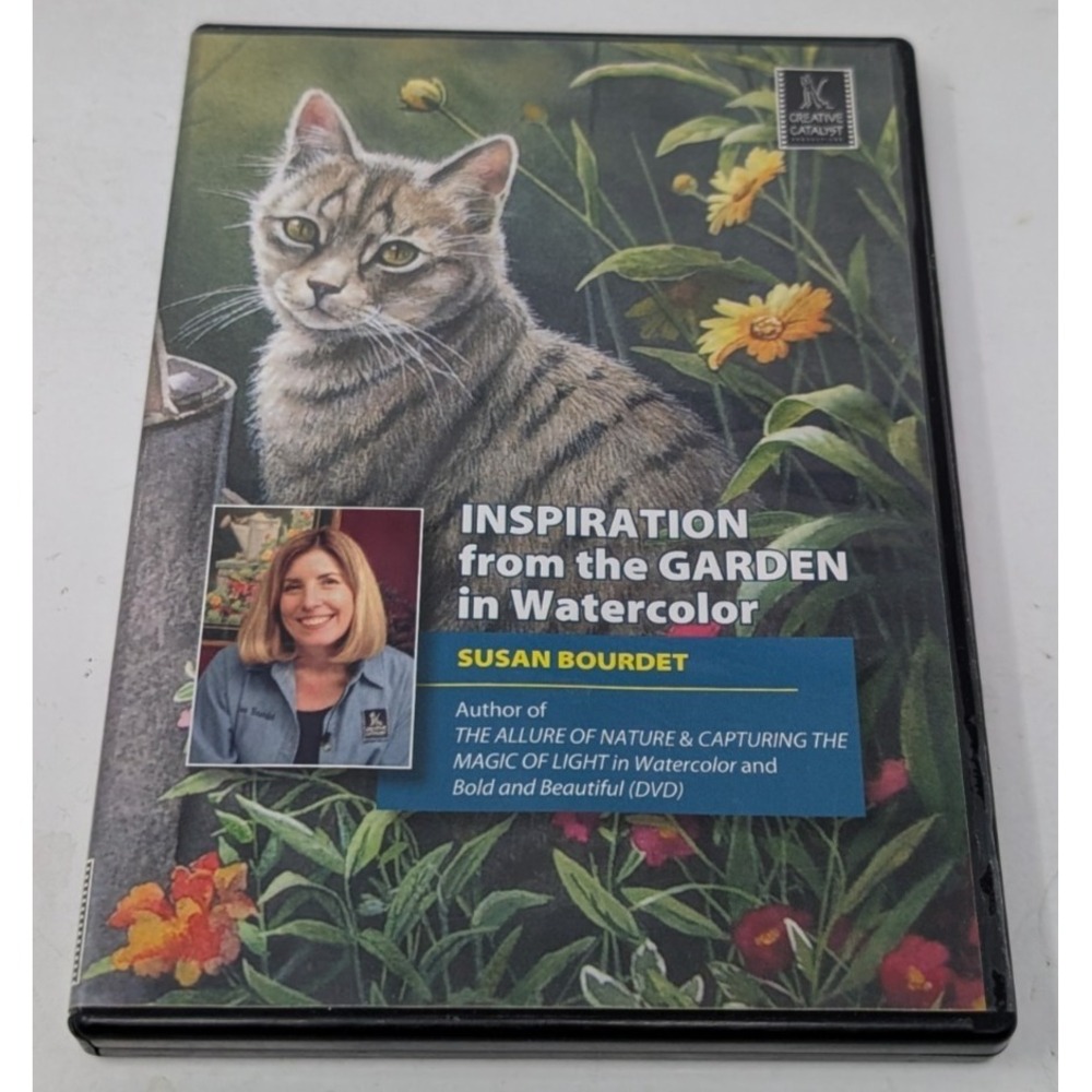 Inspiration From The Garden In Watercolor Susan Bourdet Instructional DVD Paint